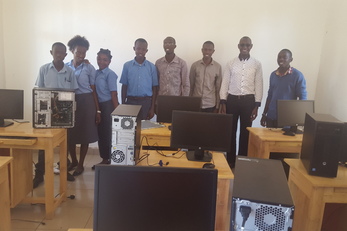Computer Lab for Exodus Center Vocational Training School for Vulnerable Youth, Nyagatare, Rwanda