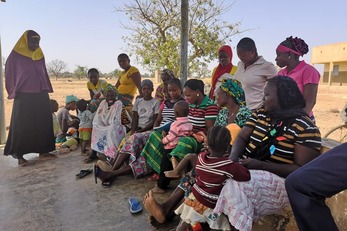 Femmes des village du d'autonomisation projet de Daguilma