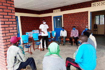 Community ECD center in Ruganda village