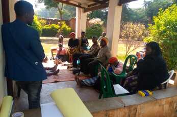Pig farming for Tisamalane HIV Support group, using social enterprise to fight gender based violence and improving nutrition