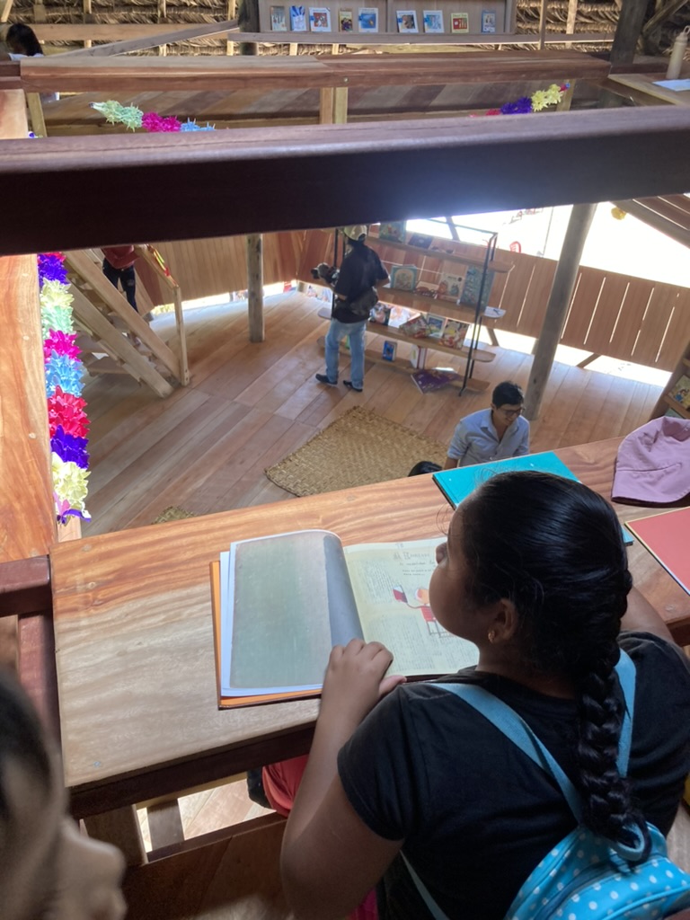 Huaticocha Reads: creating safe space to read and dream