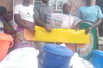 Cyclone Freddy Relief Aid Distribution at T/A Mpoto, Balaka District