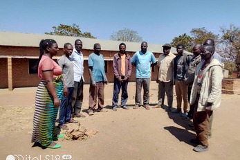 Construction of Nakondwa primary school teachers' house