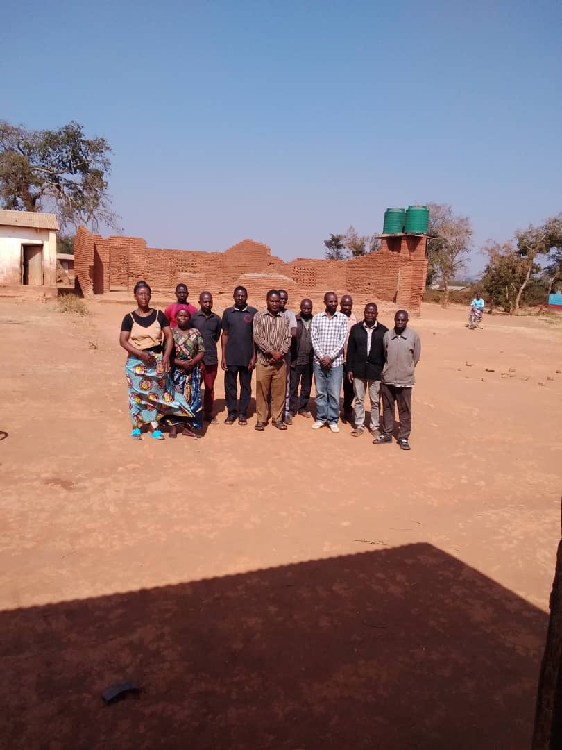 Construction of a library at Maiwe Primary School